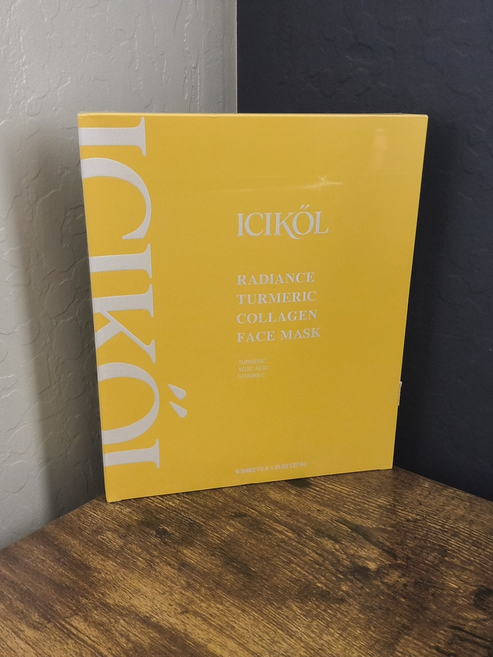 Radiance Turmeric Collagen Face Mask – Yellow